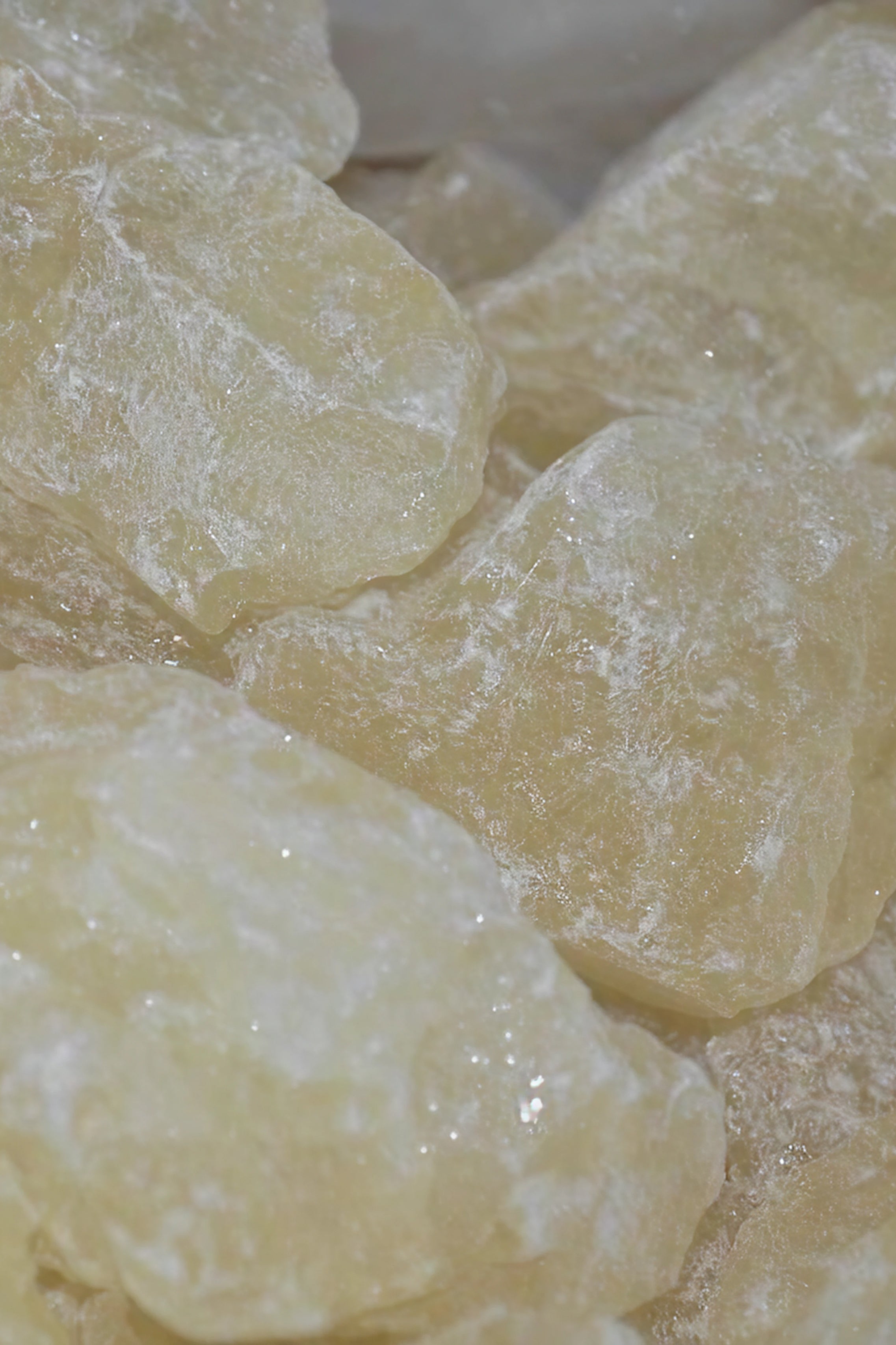 Close up of industrial ambrette musk