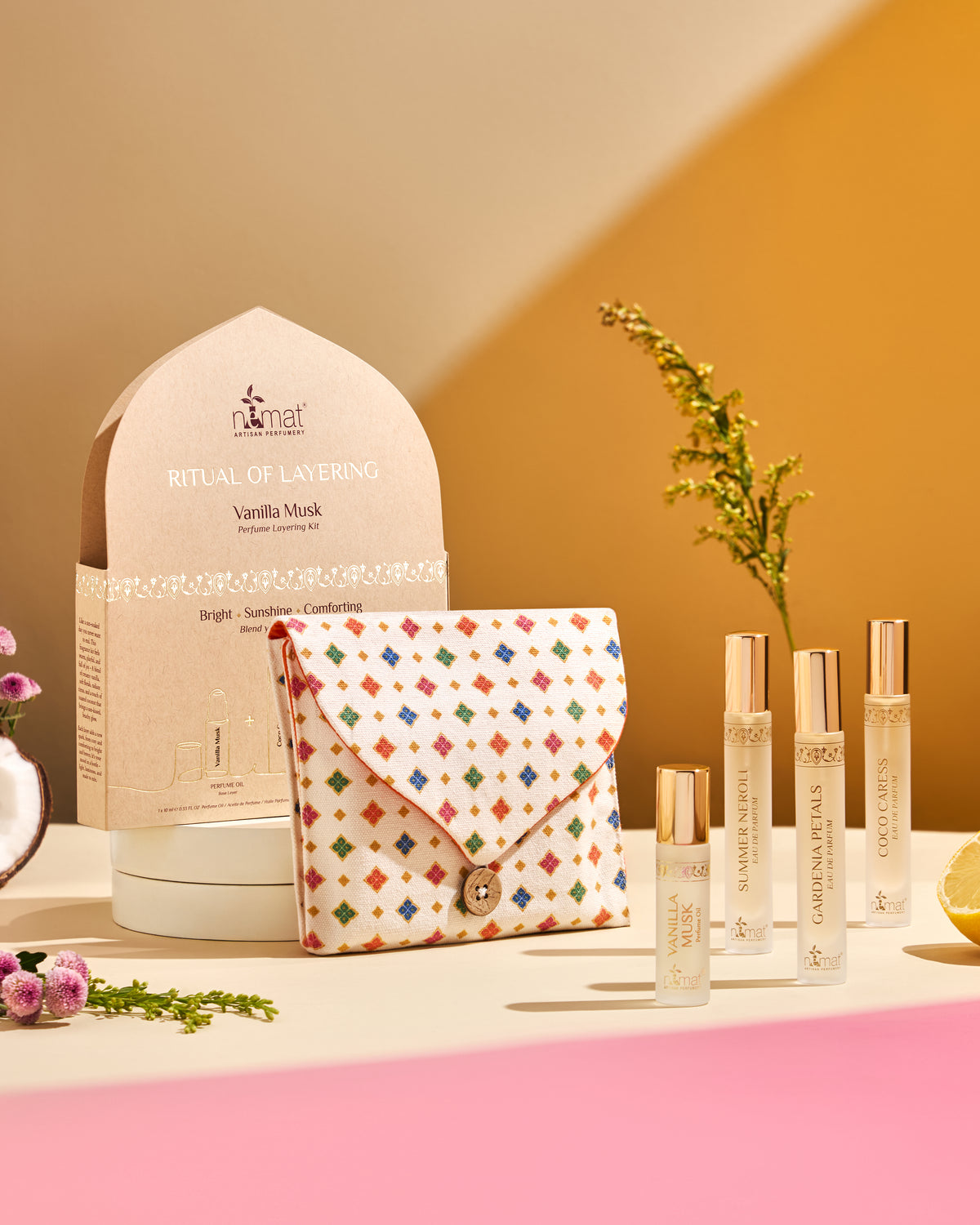 The Vanilla Musk Perfume Layering Kit