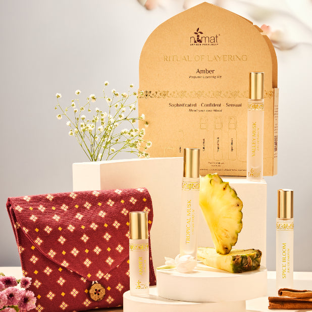The Amber Perfume Layering Kit