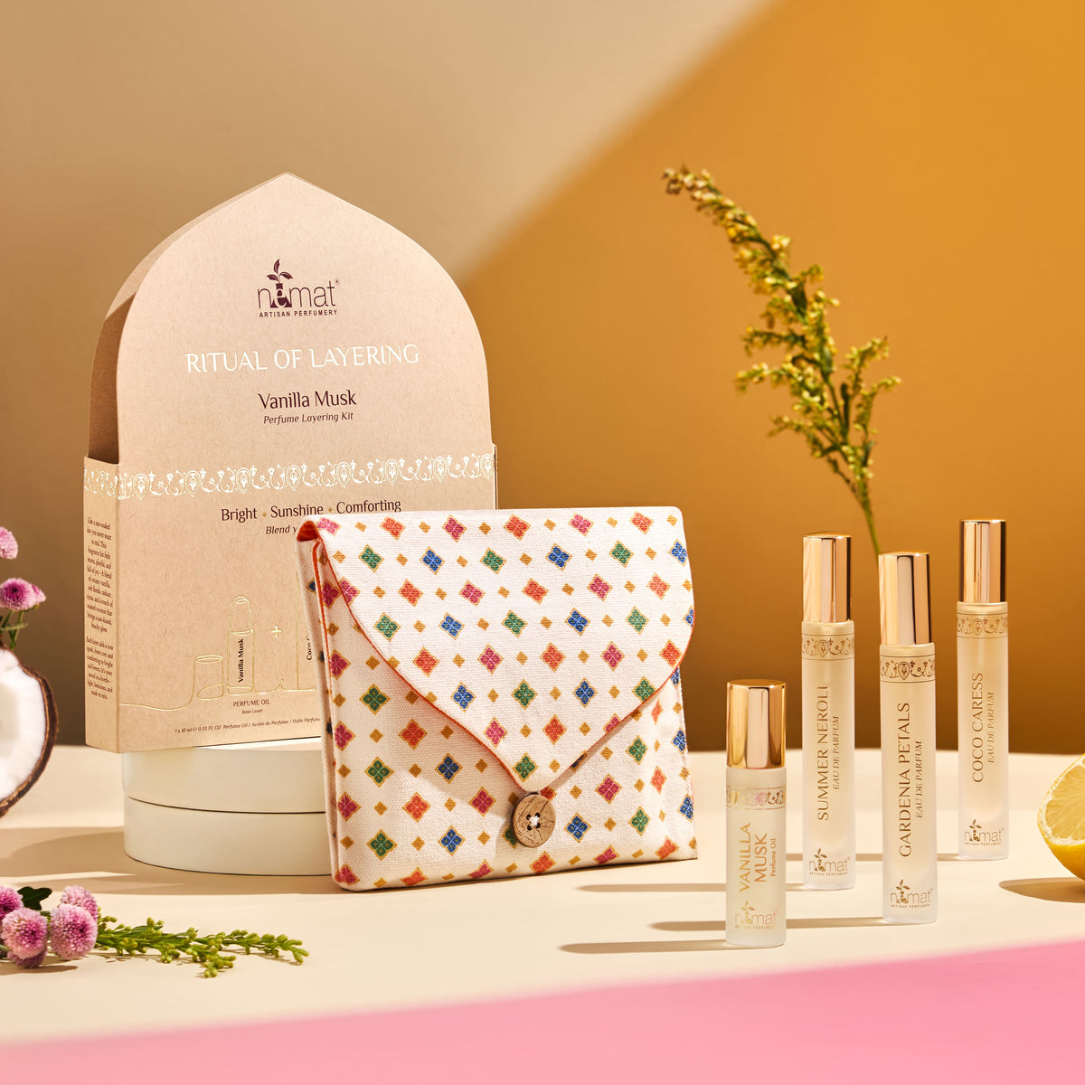 The Vanilla Musk Perfume Layering Kit