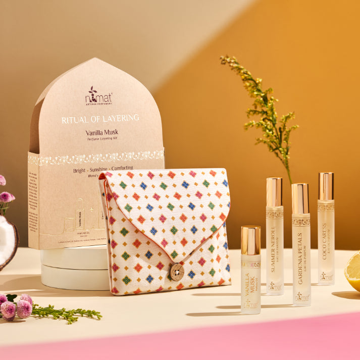 The Vanilla Musk Perfume Layering Kit