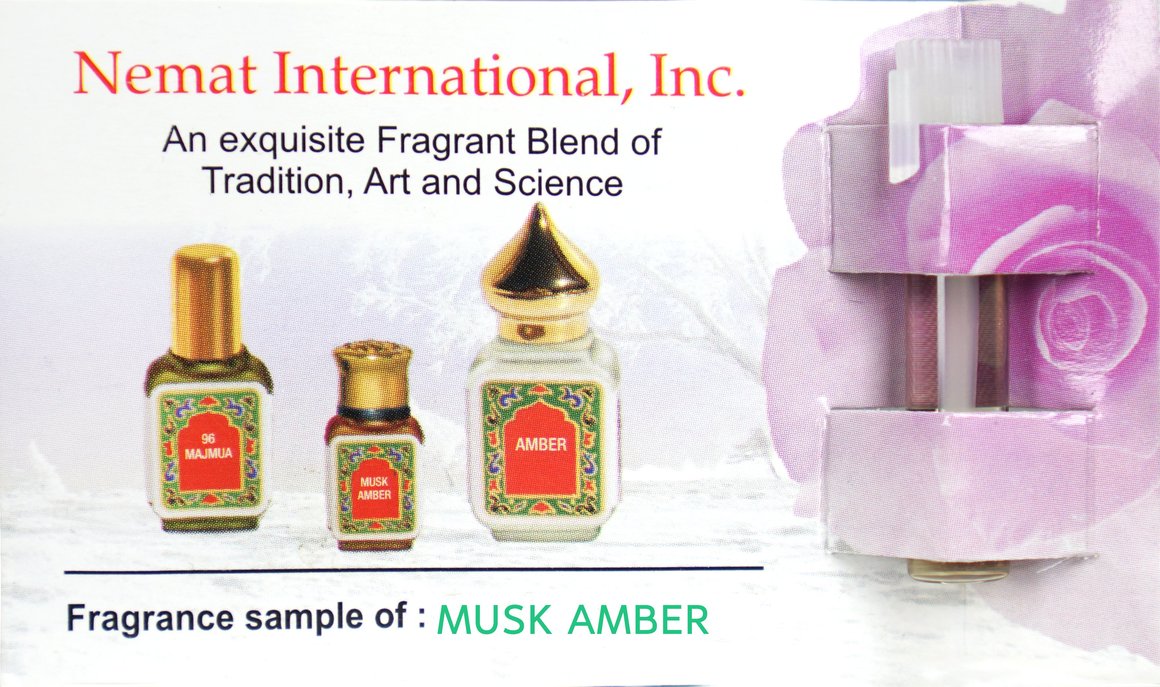 Musk Amber Fragrance Oil Roll-On - Nemat