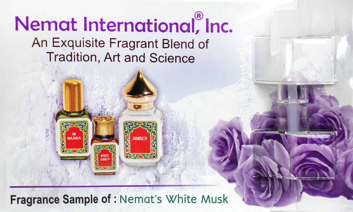 Al-Minar Books & Islamic Fashion. Amber White® - Concentrated Fragrance Oil  by Nemat International California