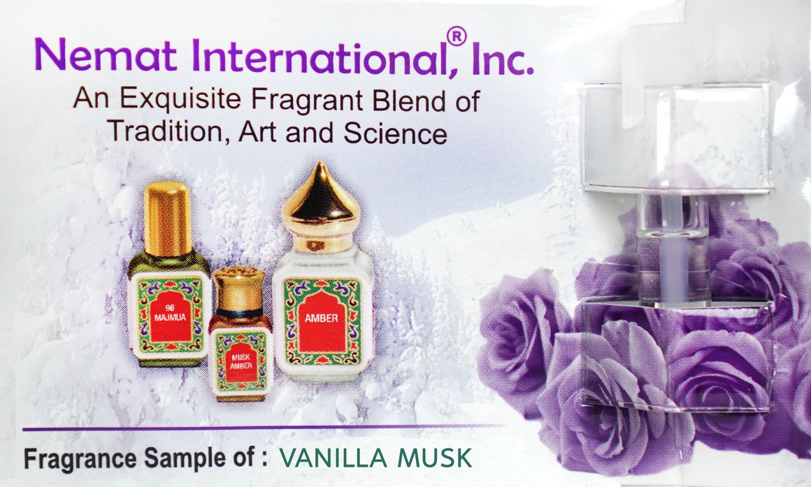 Vanilla Musk Fragrance Concentrated Fragrance Oil by Nemat -  Israel